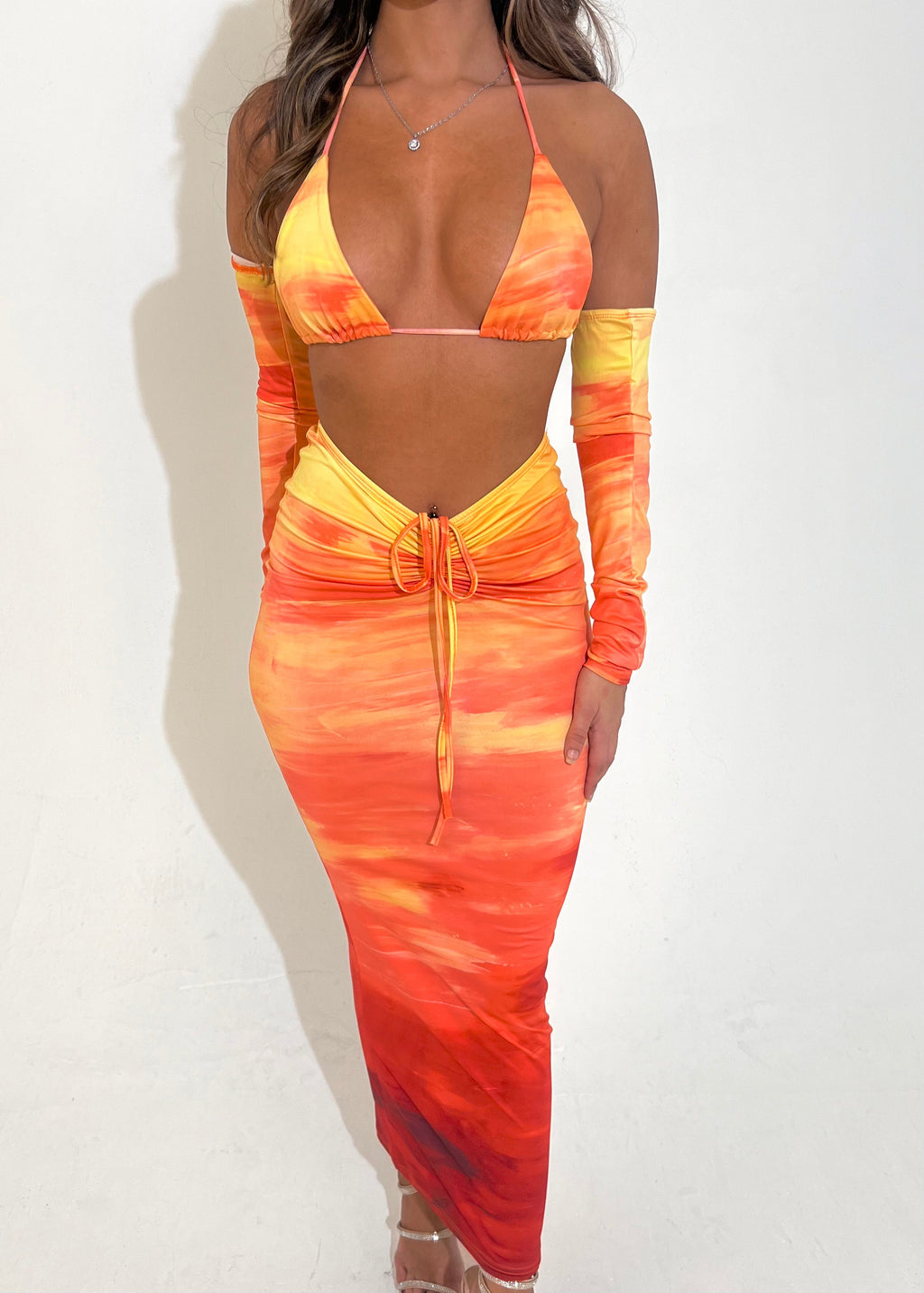 'Lumi' Bikini and Skirt Set