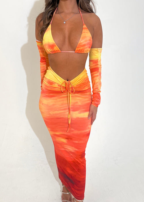 'Lumi' Bikini and Skirt Set